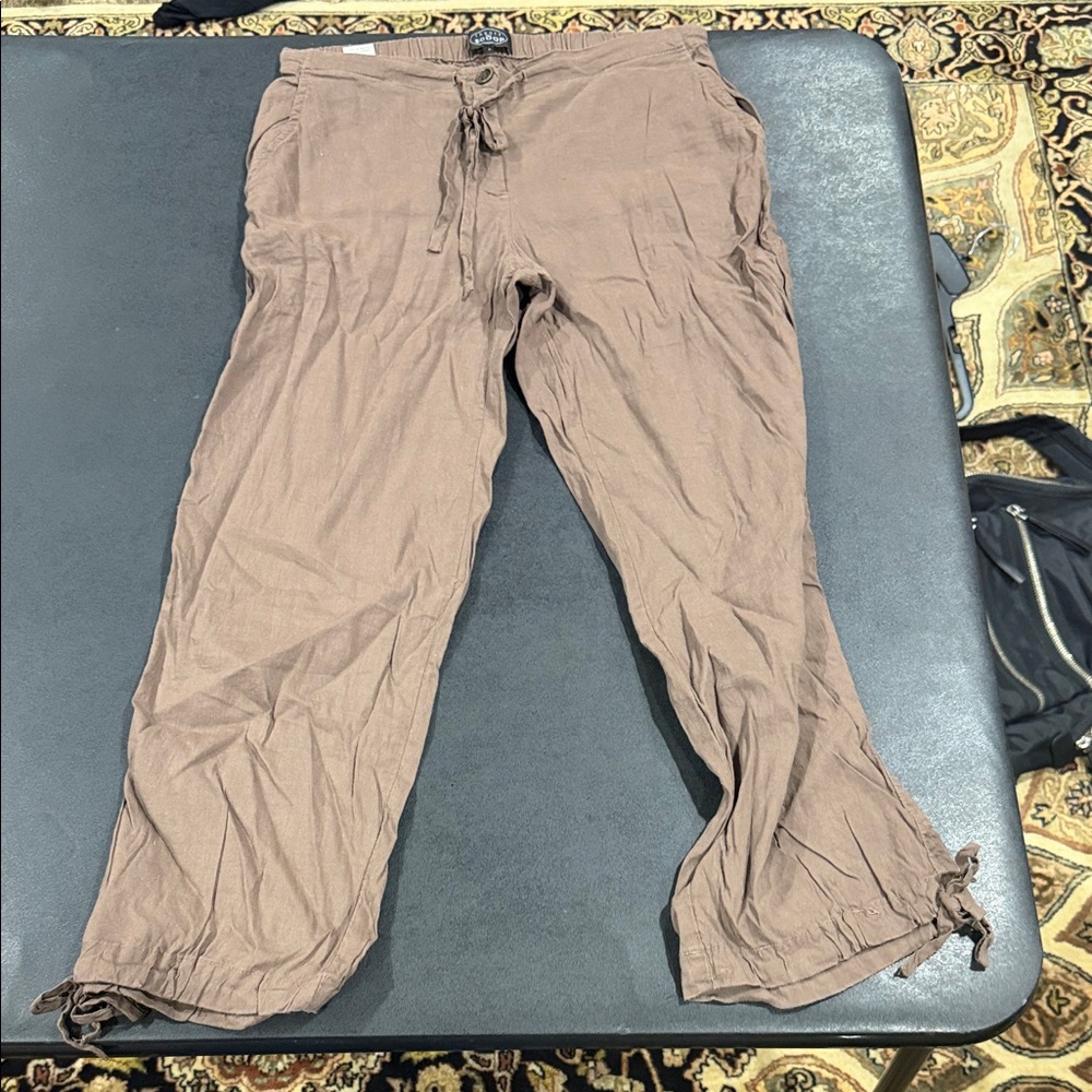 Theory Women's Brown Cargo Pants